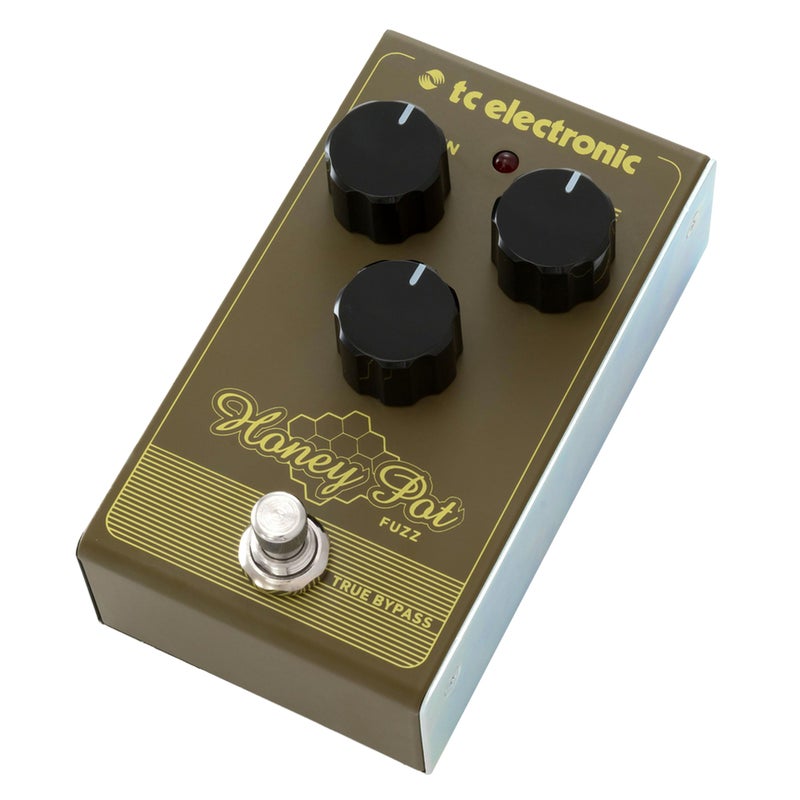 TC Electronic HONEY POT FUZZ Vintage-Flavored Fuzz Pedal with Massive Wall of Tones and Miles of Sustain - Image 2