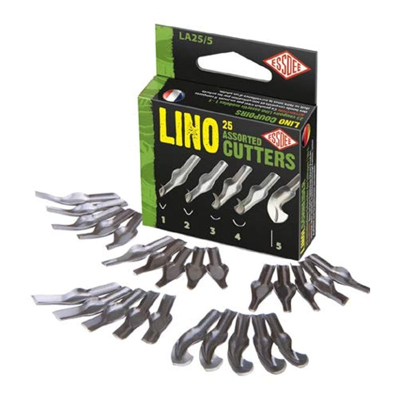Essdee Lino Cutters Sizes 15 Box of 25 LA255