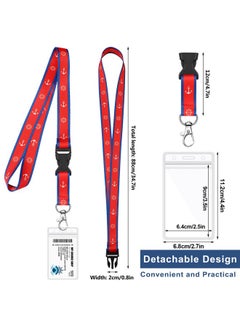 Hotop 20 Pack Carnival Cruise Lanyards With Waterproof Id Holder Detachable Buckler Cards For Women Men Cruise Accessories(Novel Style)  - Image 5