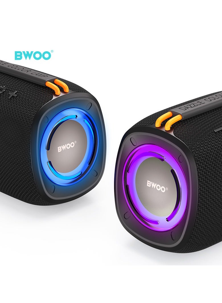 BWOO Ipx4 Hi-Fi Surround Sound Portable Wireless Speaker Bt 5.3 - Image 3