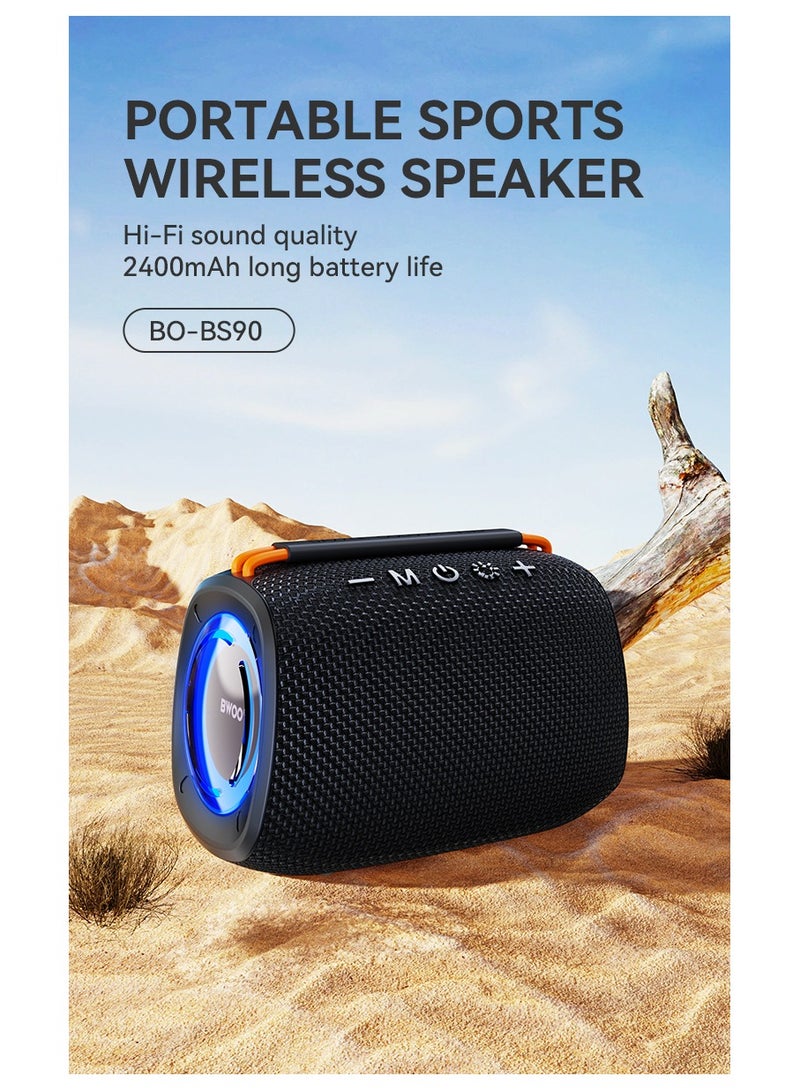 BWOO Ipx4 Hi-Fi Surround Sound Portable Wireless Speaker Bt 5.3 - Image 4
