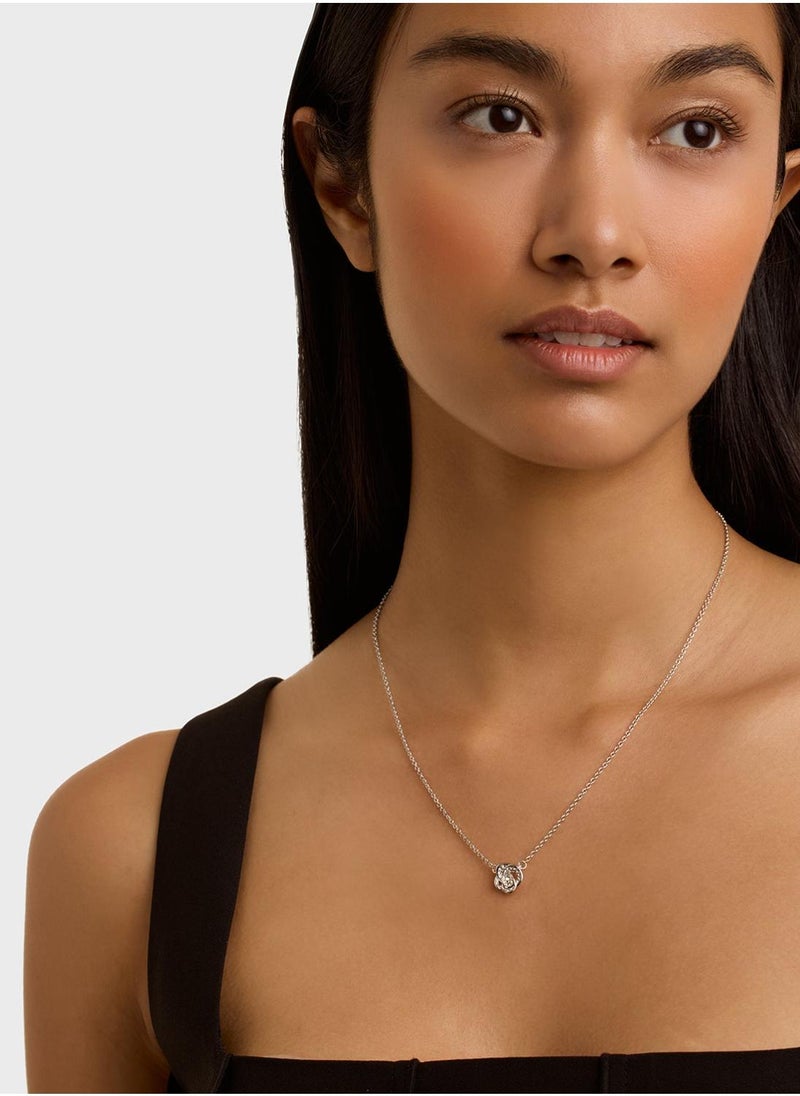 Ted Baker - Crystal Flower Long Necklace - Image 1