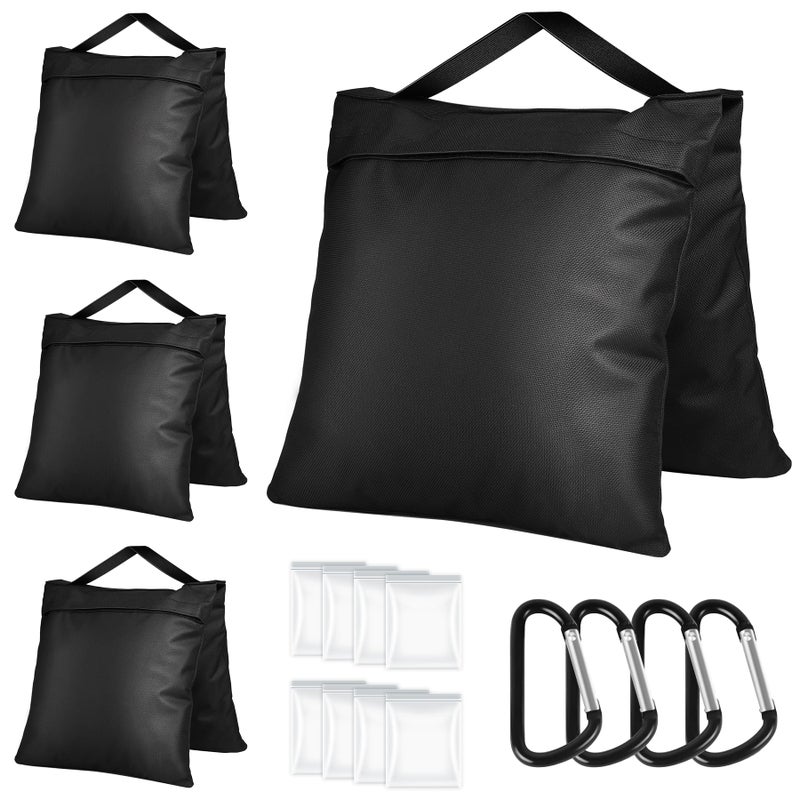 Victiv 4 Pack Sand Bags for Light Stand Photo Studio, Heavy Duty Sandbags - Image 1