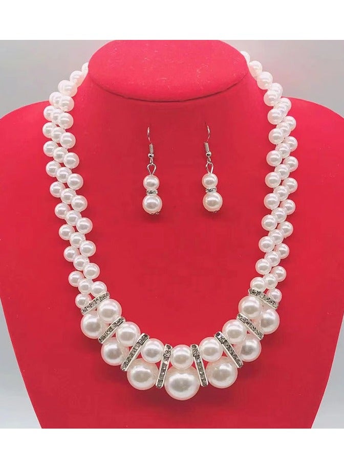 Mark Fairwhale High End Temperament Versatile Pearl Necklace 