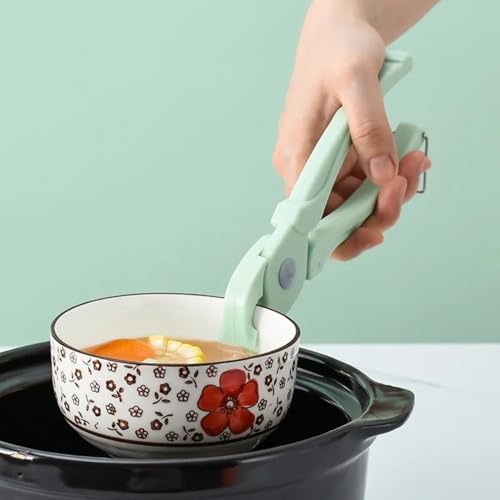 Digital Shoppy Household Anti-scalding Clip Dish-Grabbing Device (Green) - Image 3