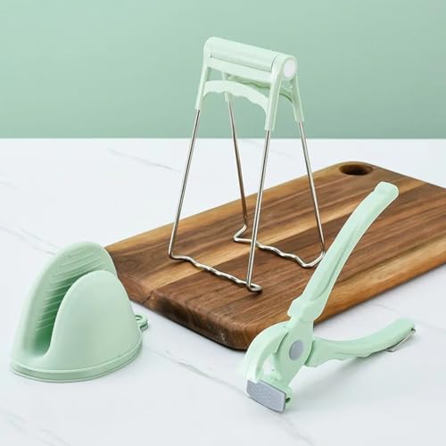 Digital Shoppy Household Anti-scalding Clip Dish-Grabbing Device (Green) - Image 2