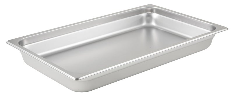 Winco 2 1/2-Inch Anti-Jamming Steam Pan, Full, 24-Gauge - Image 3
