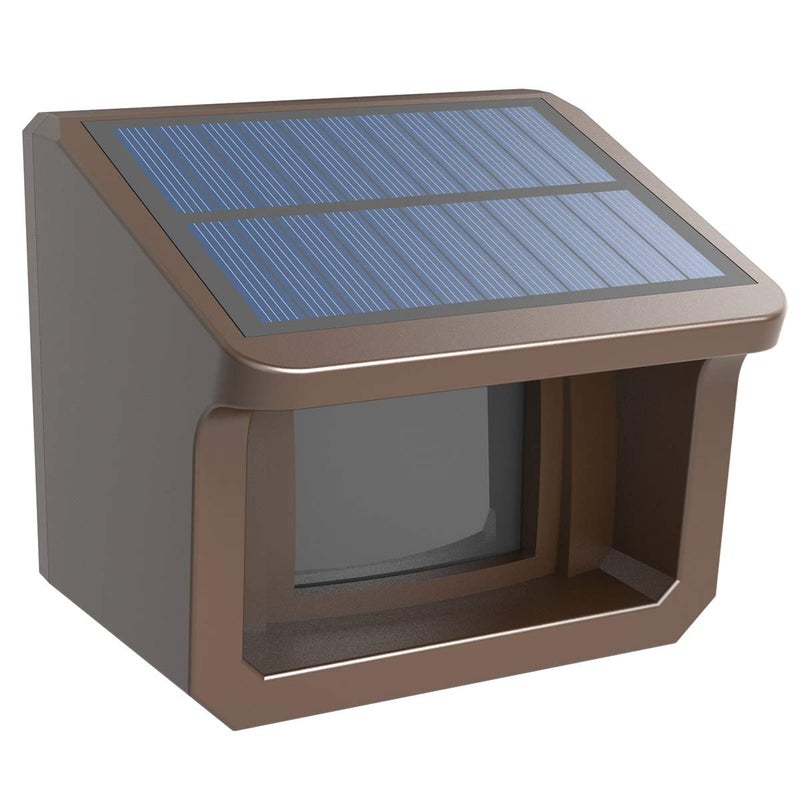HTZSAFE Driveway Sensor- Extra Solar Wireless Outdoor Weatherproof Motion Sensor/Detector for HTZSAFE Alarms-1/2 Mile Wireless Transmission Range-Up to 70FT Sensor Range 3 Adjustable Sensitivities - Image 1