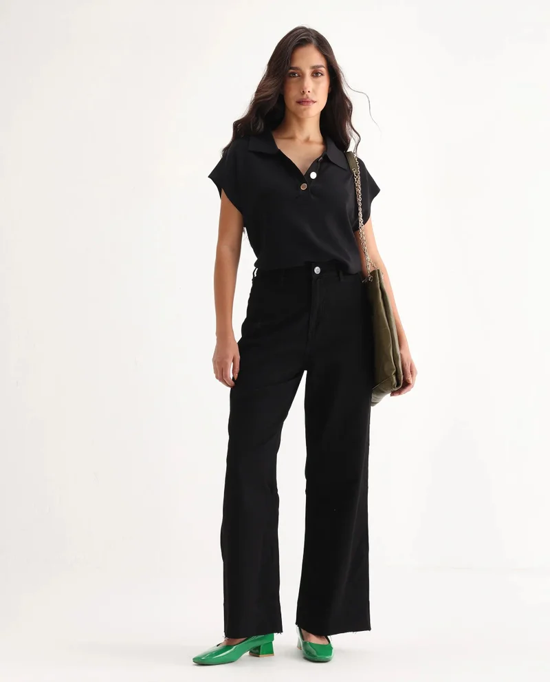 ريريزم Women's Wide Leg Denim