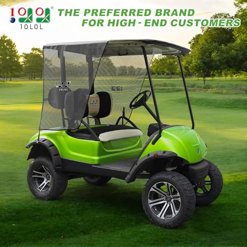 10L0L 2 Passenger Golf Cart Sun Shade Cover for Yamaha G29 Drive2 - Golf Cart Summer Covers, UV Heat Resistant Sunshade Curtain - Image 2