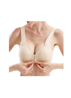 AirYoung Women Front Buckle Lift Up Bra,Front Closure Beauty Back Comfy Bra,5D Shaping Push Up Seamless No Trace Beauty Back Bra  - Image 2