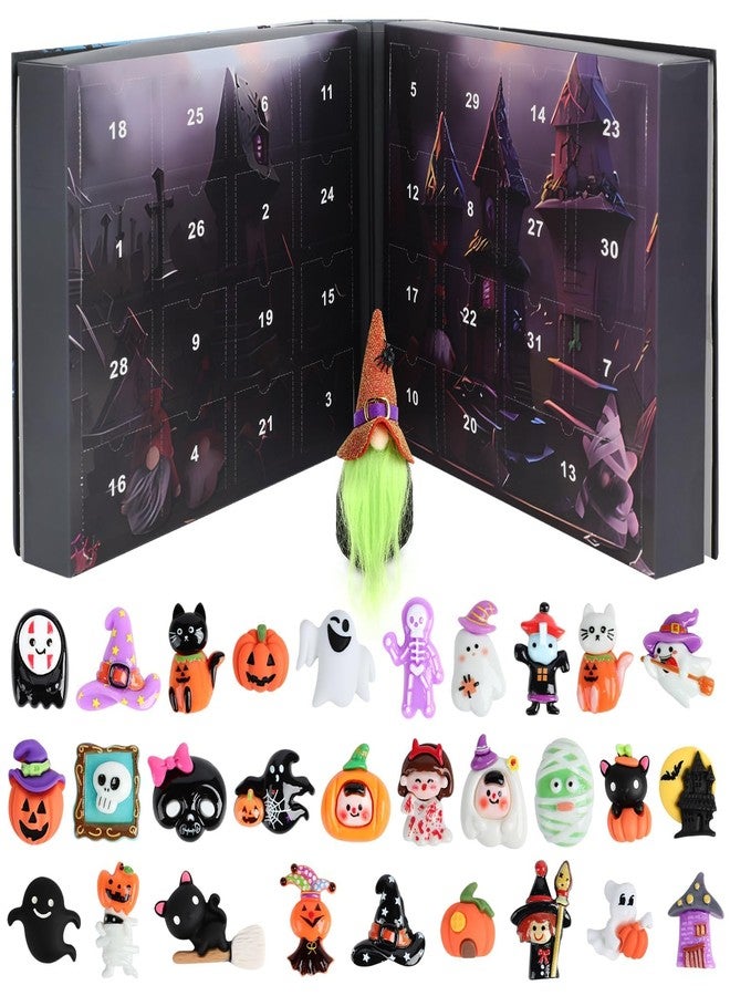 Lioatyo Halloween Gnome Advent Calendar 2025, 24 pcsHalloween GnomeAdvent Calendar with Gift Dolls, Halloween Advent Calendar Decoration, Suitable for HalloweenChristmas Gifts for Family and Friends - Image 1