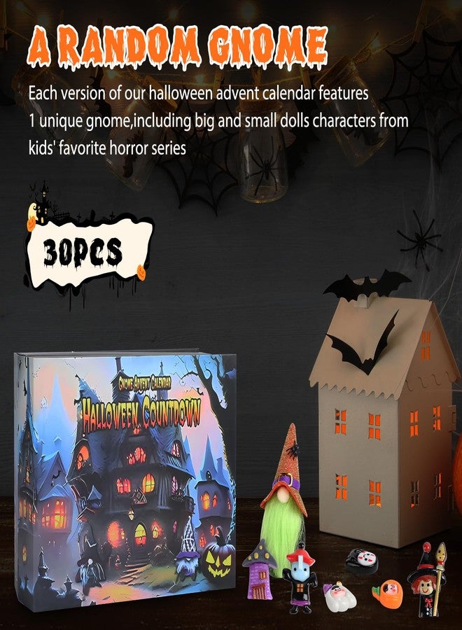 Lioatyo Halloween Gnome Advent Calendar 2025, 24 pcsHalloween GnomeAdvent Calendar with Gift Dolls, Halloween Advent Calendar Decoration, Suitable for HalloweenChristmas Gifts for Family and Friends - Image 5