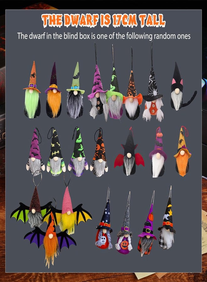Lioatyo Halloween Gnome Advent Calendar 2025, 24 pcsHalloween GnomeAdvent Calendar with Gift Dolls, Halloween Advent Calendar Decoration, Suitable for HalloweenChristmas Gifts for Family and Friends - Image 4