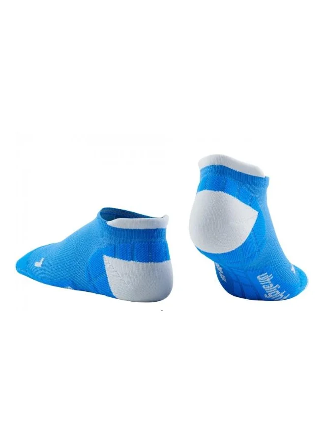 CEP CEP - Ultralight Compression Socks No Show Electric Blue/Light Grey Men