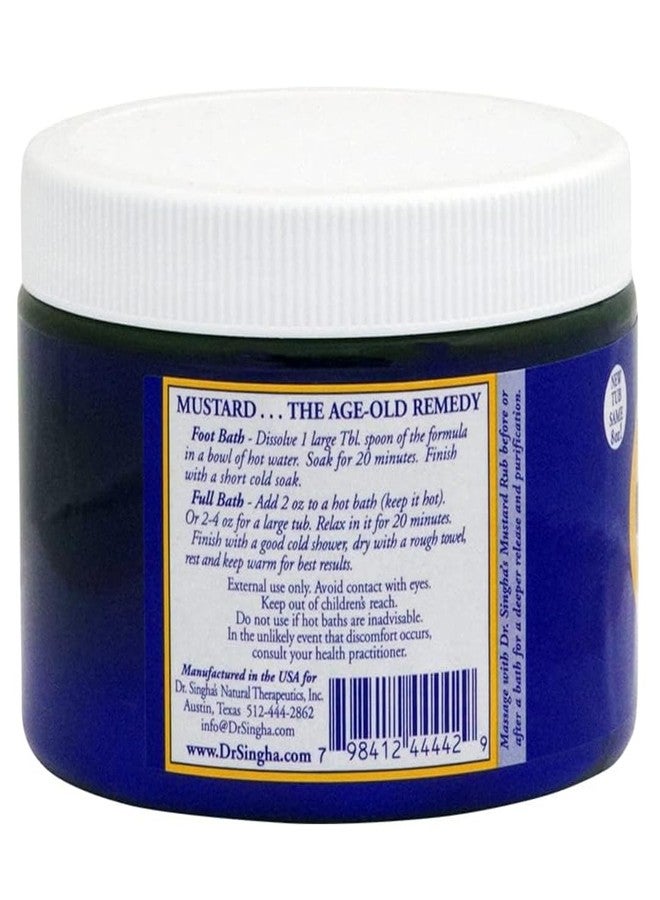 Dr. Singha's Dr Singha's, Mustard Bath, 8 Ounce - Image 2
