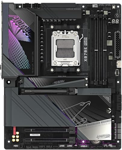 Micro Center AMD Ryzen 9 9900X CPU Processor with GIGABYTE X870E AORUS Master Motherboard (ATX, DDR5, 4X M.2, PCIe 5.0, USB4, WIFI7) - Image 3