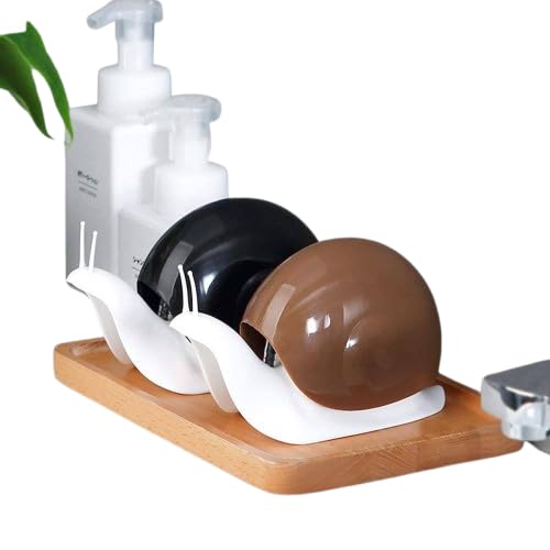 LEELICHI Snail-Shape Liquid Soap Dispenser | 120ml Refillable Hand Wash Pump | Cute Design for Kitchen & Bathroom Decor (Multicolor) - Image 1