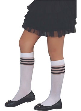 DayMod Adin Kids Knee High Socks White  - Image 1
