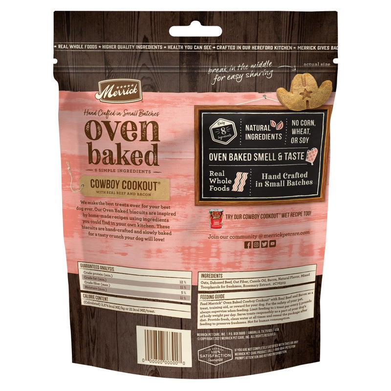 Merrick ميريك كعكات لحم الخنزير المخبوزة في الفرن الطبيعية والمقرمشة، وصفة طهي رعاة البقر مع لحم البقر ولحم الخنزير الحقيقي - 11 أونصة. - Image 5