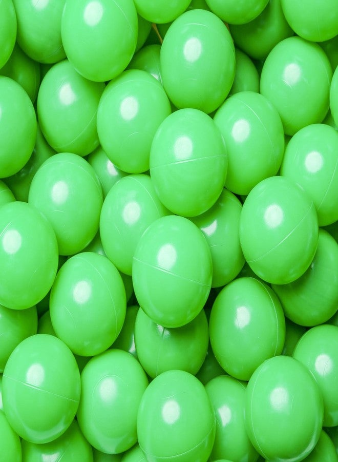 Realhaha Larger Plastic Balls for Ball Pit, Play Pin Balls for Toddlers Kid Ball Pits & Accessories for Bounce House,2.76 inches, Green - Image 1