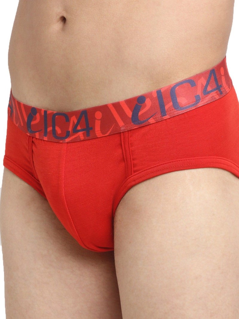 IC4 Store Red Classic Briefs Pack of 2 for Men - Image 4
