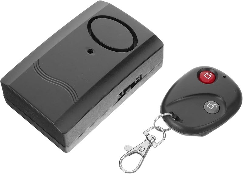 Carefully engineered build CHILDWEET 1Set Motorcycle Theft Vibration Sensor Alarm Cordless Remote Control System for Motorcycles Electric Bicycles and More Quick Installation Versatile Security for Home Classic trendy design picks - Image 1