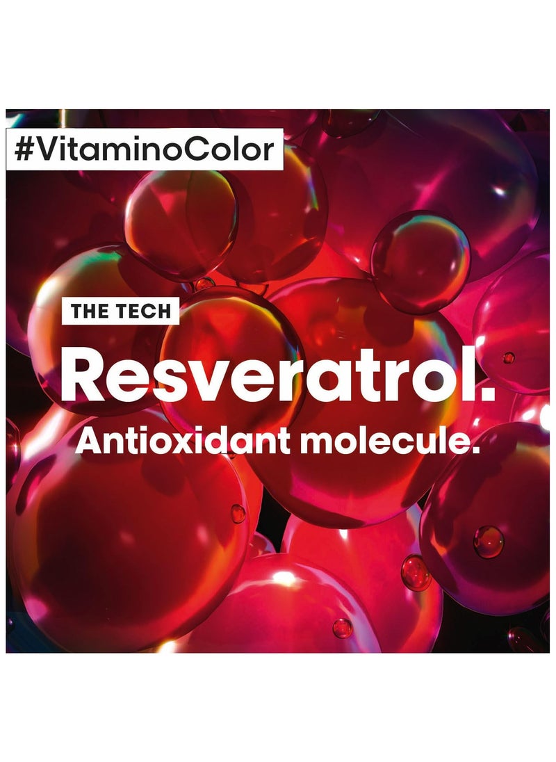 L'OREAL PARIS_PF L'OREAL PROFESSIONNEL PARIS Vitamino Color Shampoo For Coloured Hair, 300Ml|Professional Color Protect Shampoo |Coloured Protection Shampoo With Uv Protection, 1 Count  - Image 4