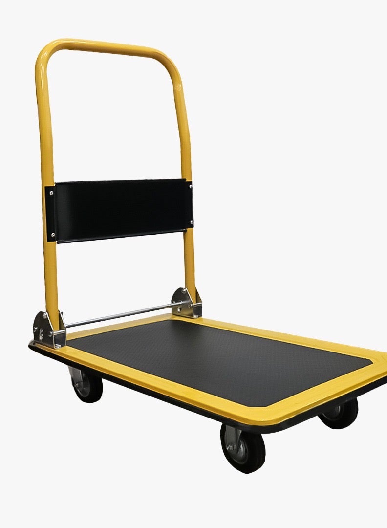 Generic Heavy-Duty Foldable Four wheel Hand Trolley With 150Kg Capacity For Domestic And Commercial Use  - Image 1