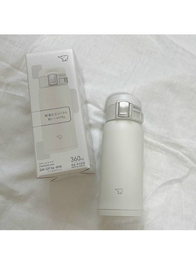 Zojirushi SM-SF36 Stainless Steel Bottle Mug 360ml - Image 2