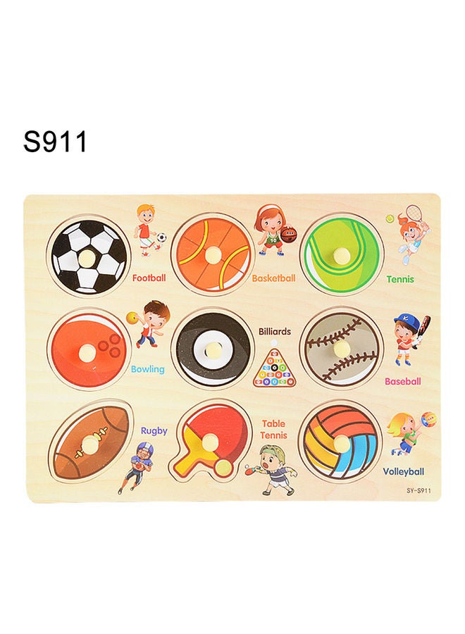 NIBEMINENT Games Themed Wooden Puzzle Set