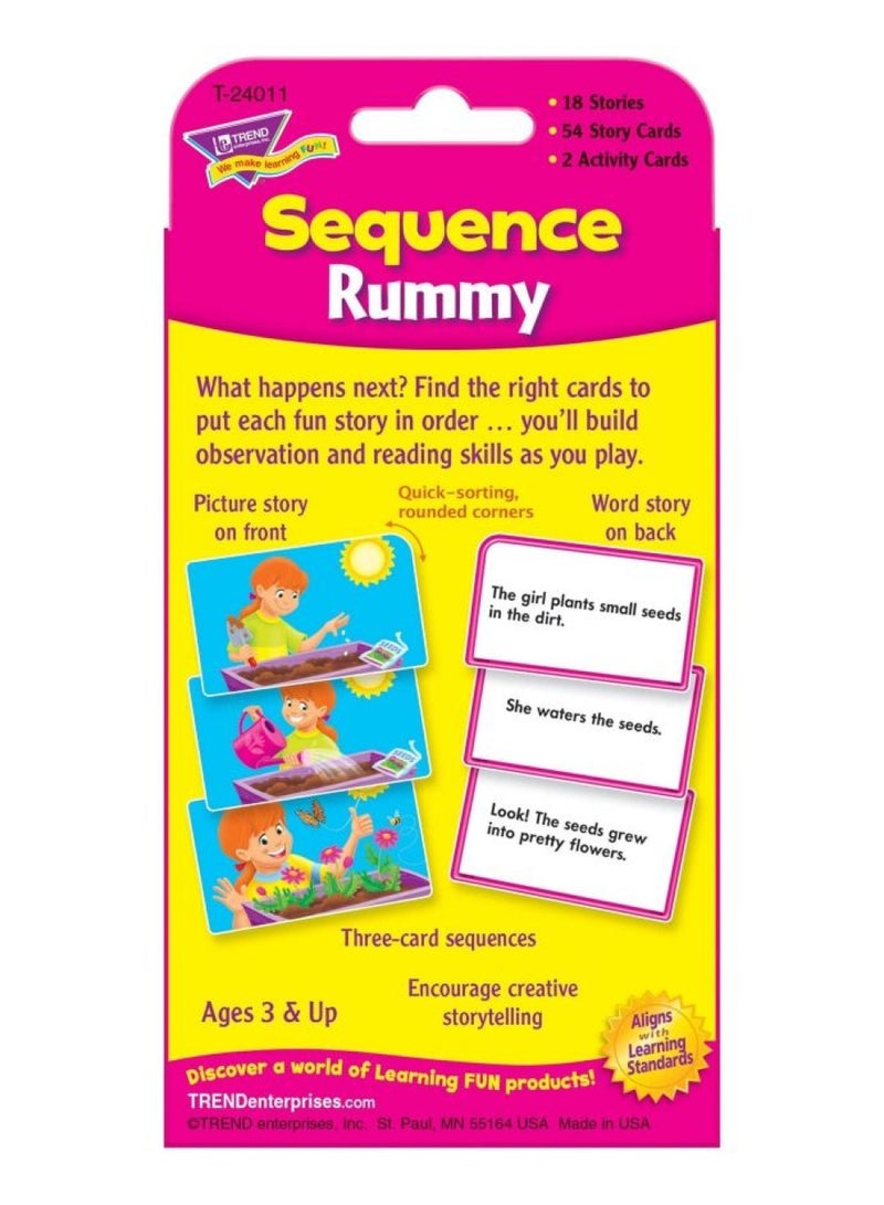 Trend Enterprises Sequence Rummy Challenge Cards  - Image 4