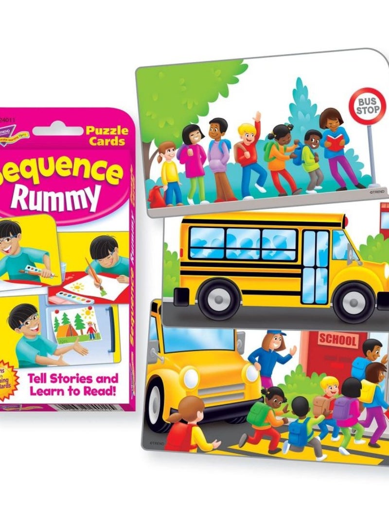 Trend Enterprises Sequence Rummy Challenge Cards  - Image 2