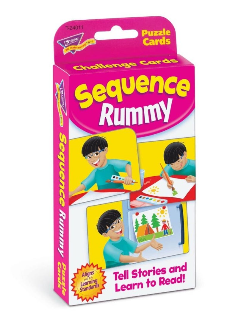 Trend Enterprises Sequence Rummy Challenge Cards  - Image 5