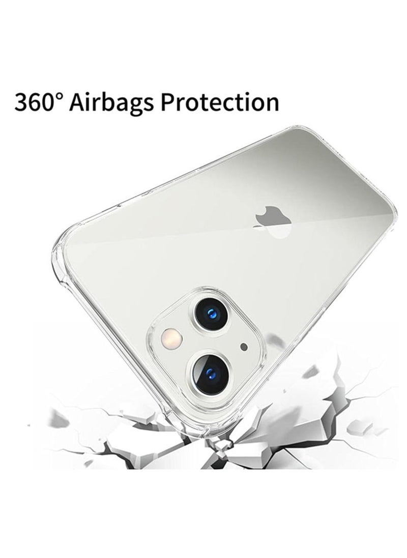Bills - Premium Clear TPU Protective Case for iPhone 13 - Shock Absorbent with Reinforced Corners, Slim Transparent Back Cover - Image 1
