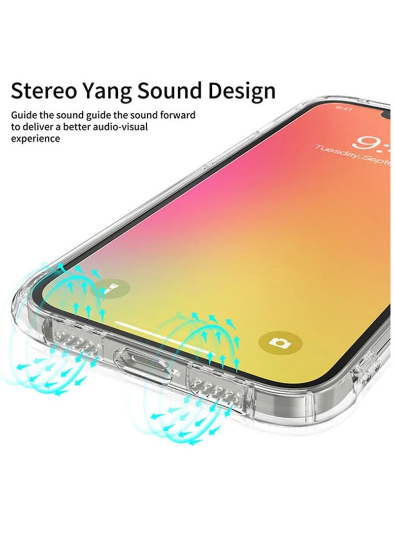 Bills - Premium Clear TPU Protective Case for iPhone 13 - Shock Absorbent with Reinforced Corners, Slim Transparent Back Cover - Image 1