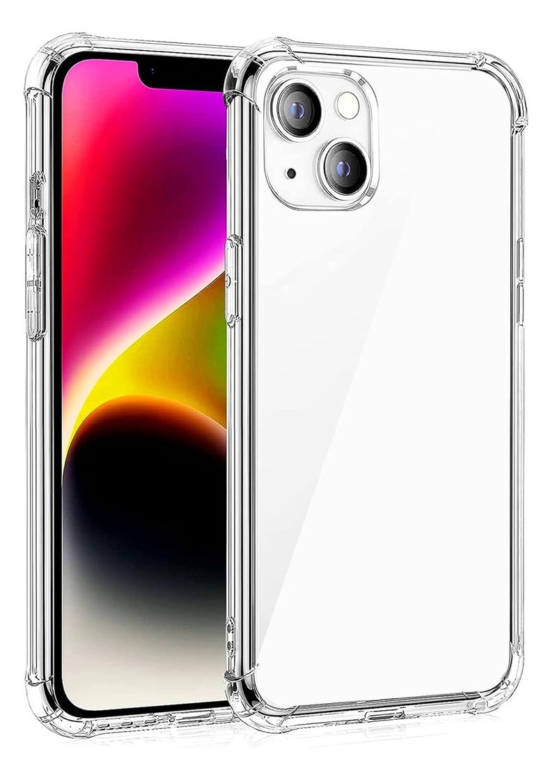 Bills - Premium Clear TPU Protective Case for iPhone 13 - Shock Absorbent with Reinforced Corners, Slim Transparent Back Cover - Image 1