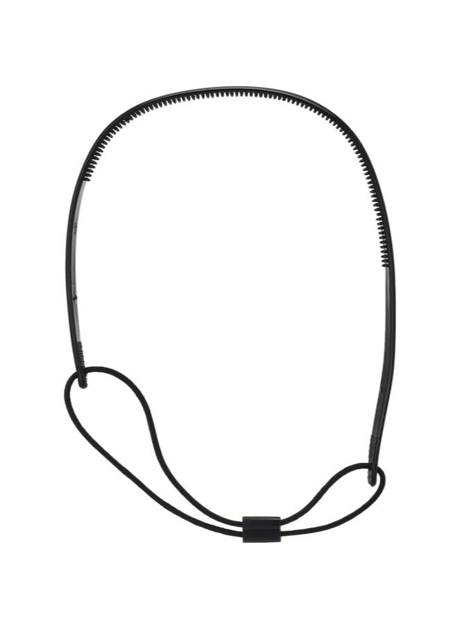 Long hair bows for boys - black