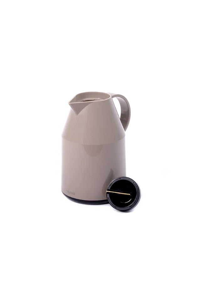 Swan 1 liter thermos, gray - Image 1