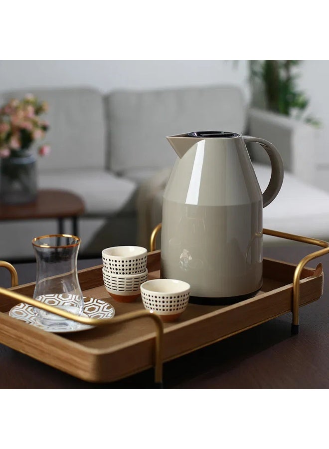 Swan 1 liter thermos, gray - Image 2