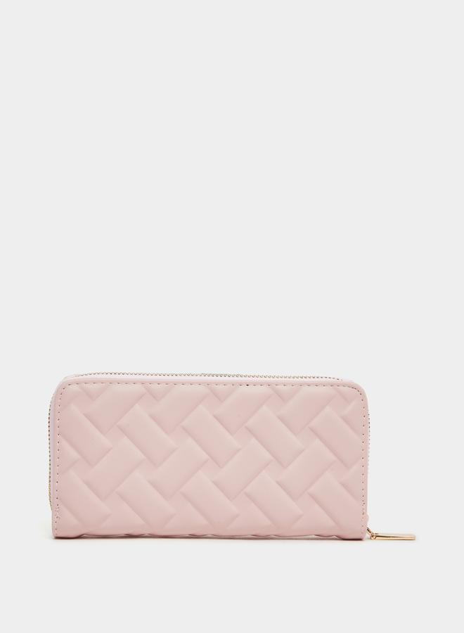 Styli Quilted Zip Around Wallet - Image 2
