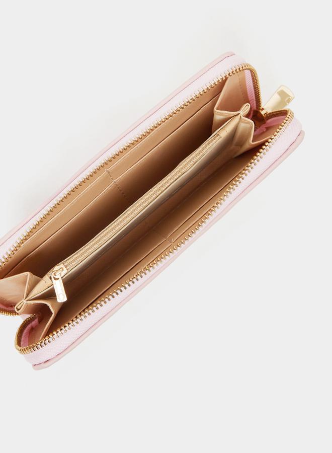 Styli Quilted Zip Around Wallet - Image 4