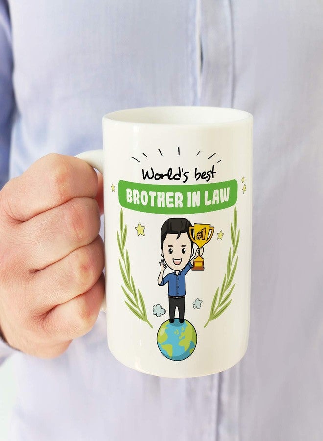 MUGFFINS Mug/Cup Brother in Law -Family World -Funny Gift/Present Idea -Tea/Coffee Ceramic Cup - Image 5