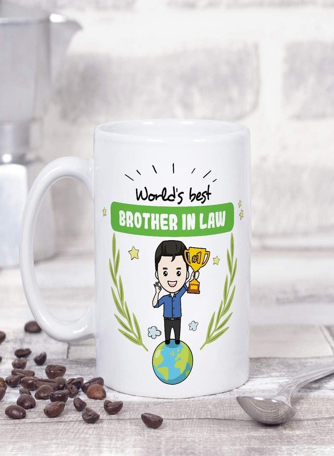 MUGFFINS Mug/Cup Brother in Law -Family World -Funny Gift/Present Idea -Tea/Coffee Ceramic Cup - Image 2