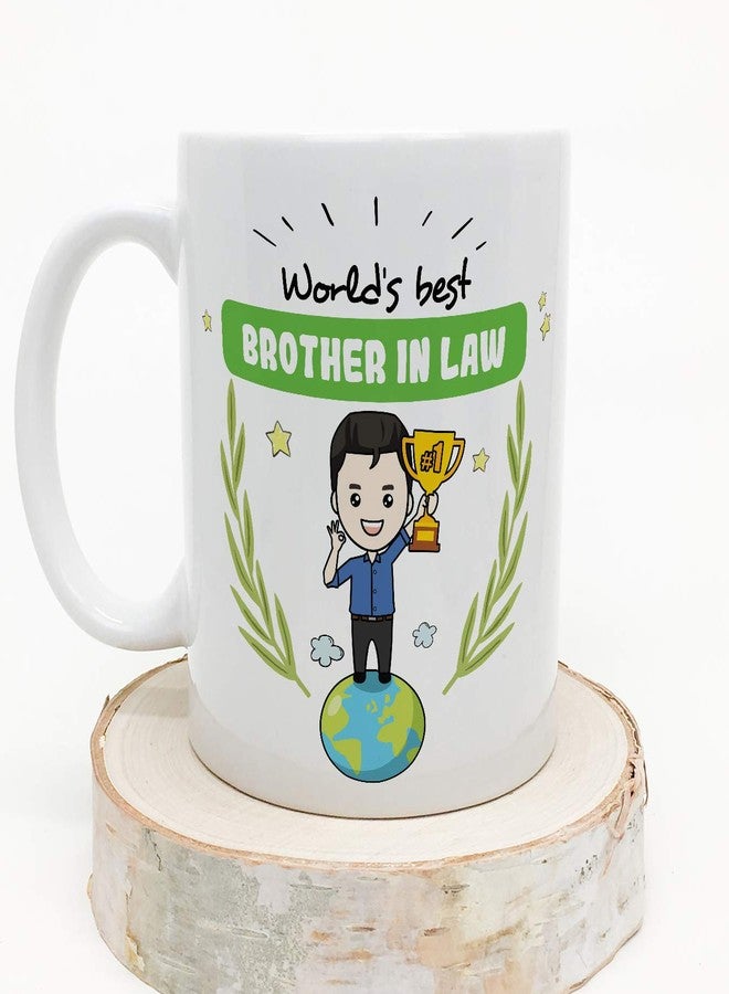 MUGFFINS Mug/Cup Brother in Law -Family World -Funny Gift/Present Idea -Tea/Coffee Ceramic Cup - Image 3