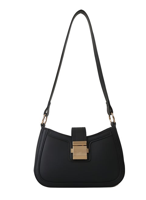 Women's Versatile PU Leather Shoulder Bag, Ladies Portable Fashionable Armpit Bag Side Bag Carry Bag, Daily Commuting Handbag Satchel Bag Phone Bag Office Bag Clutch Bag for Girls/College Students