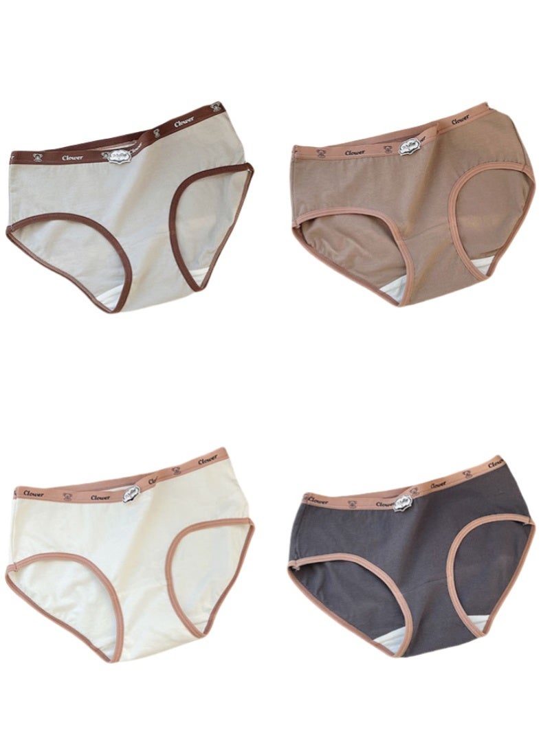 KUYING New Comfortable Skin friendly Breathable Underwear Set of 4 