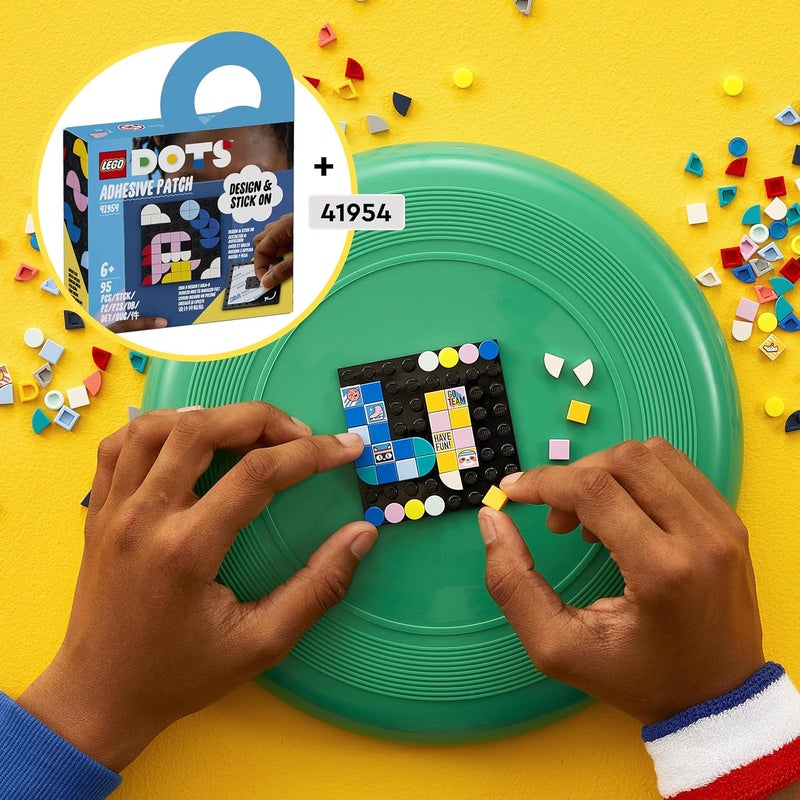 LEGO DOTS Extra DOTS Series 7 – SPORT 41958 DIY Decoration Kit; Accessories to Enhance Creative Craft Kits; Helps Kids Make Personalised Ramadan Gifts; For Ages 6+ (115 Pieces) - Image 4