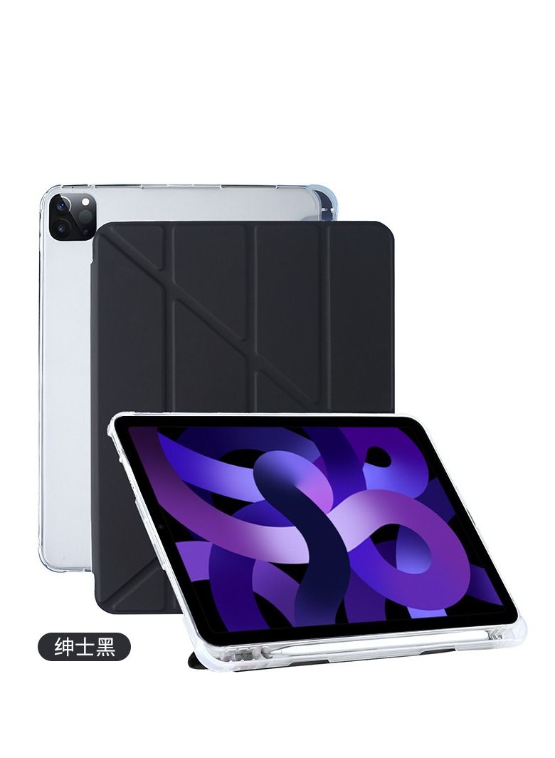 Loquat Black iPad Soft Shell Low Protective Case With Pen Slot