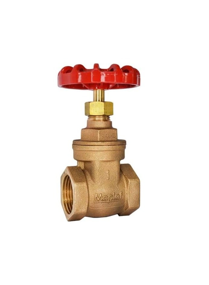 (Maplef) Bronze Gate Valve PN20 3/4'' - Image 1